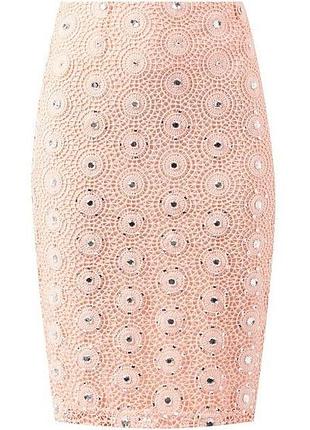 Новая праздничная юбка с стразами