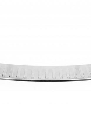 Накладка на задний бампер carmos v2 с загибом (нерж.) для dacia duster 2008-2018 гг