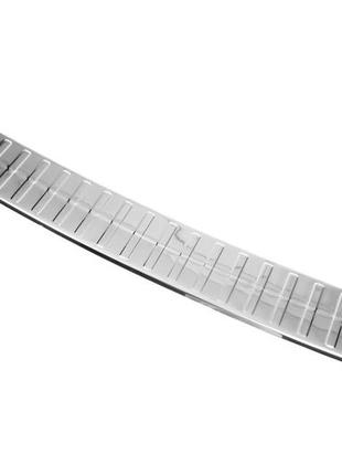 Накладка на задний бампер (carmos) для citroen c-4 picasso 2013-2024 гг