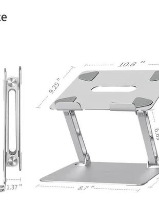 Підставка для ноутбука vhg d7 складана folding laptop stand gray4 фото