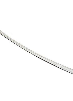 Накладка на задний бампер carmos (нерж) для volkswagen scirocco