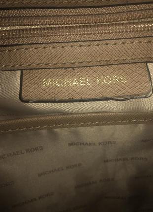 Шкіряний рюкзак michael kors орігінал5 фото