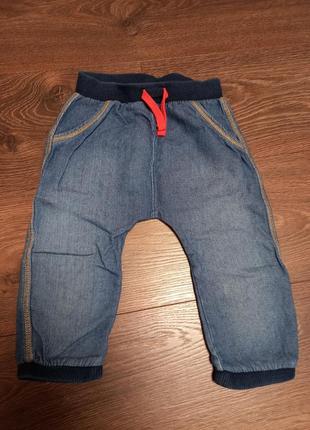М'якенькі джинси 12-18 місяців