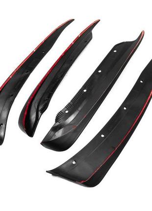 Брызговики (4 шт) для chevrolet corvette c6 2005-2013 гг