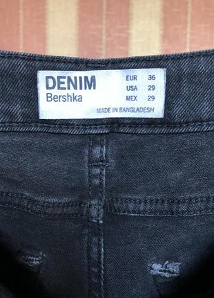 Шорты джинсовые bershka 3