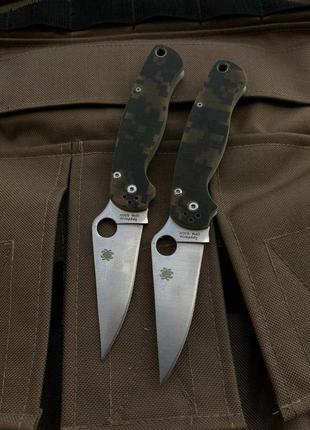 Spyderco paramilitary 2 складной нож раскладной