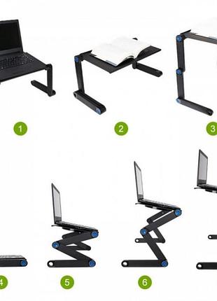 Столик трансформер для ноутбука laptop table t8 salemarket
