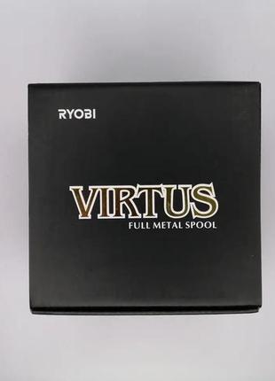 Катушка ryobi virtus 3000 4+1 спиннинговая для рыбалки на хищника2 фото