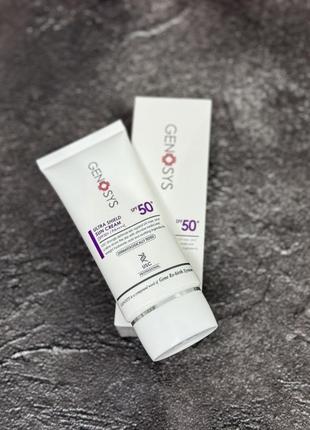 🤍genosys солнцезащитный крем ultra shield sun cream spf 50+4 фото