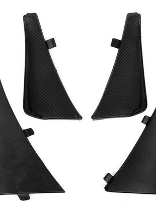 Брызговики (4 шт) для chevrolet corvette c8 2019-2024 гг