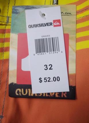 Мужские шорты quiksilver, размер м4 фото