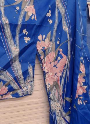 Японская юката, хаори, кимоно, яркое винтажное, для косплея, фотосета4 фото