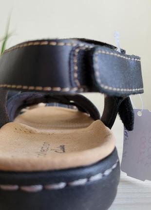 Сандалии кожаные оригинал clarks гг.37-386 фото