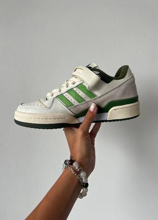 Женские кроссовки adidas forum 84 low green скидка sale &lt;unk&gt; smb3 фото