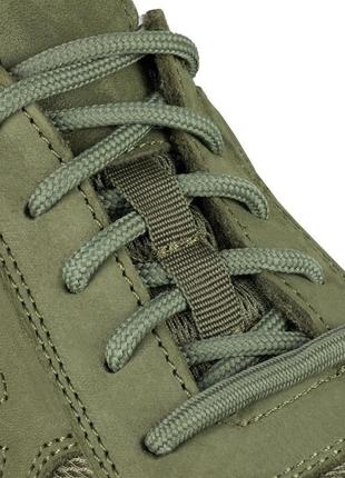 Кросівки тактичні ягуар літні нубук з 3d-сіткою оливкові3 фото