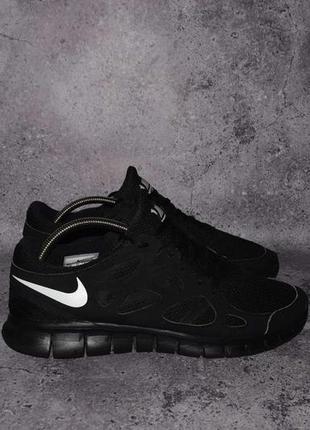 Nike free run 2 black (мужские кроссовки найк фри ран react air max )