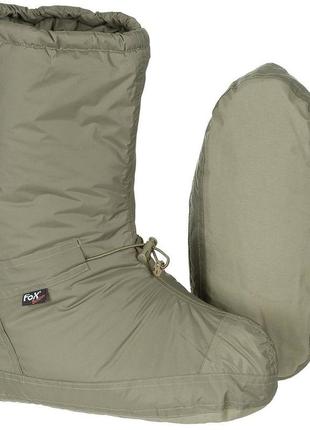 Зимові м'які черевики fox outdoor «polar» bivouac shoes olive