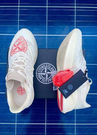 Кроссовки new balance/stone island3 фото