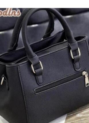 Сумка чорна,жіноча сумка,сумка,сумка женская ,черная сумка2 фото