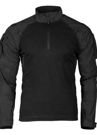 Рубашка боевая mil-tec tactical field shirt 2.0 black