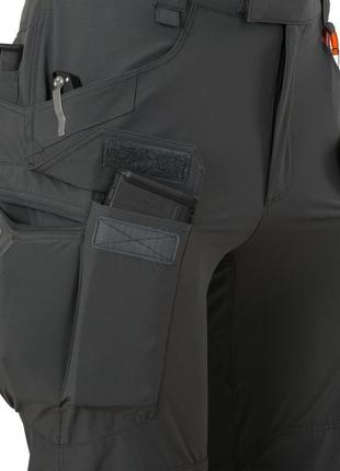 Штани helikon-tex outdoor tactical pants versastretch lite black3 фото