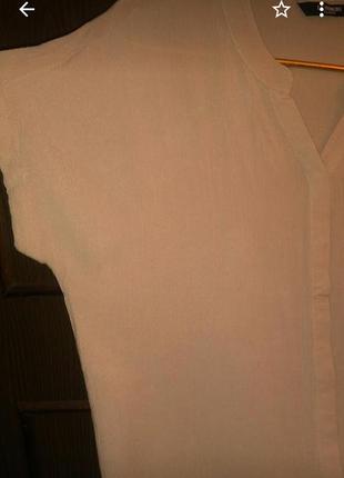 Пудровая ,нюдовый цвет блузка кофта рубашка туника5 фото