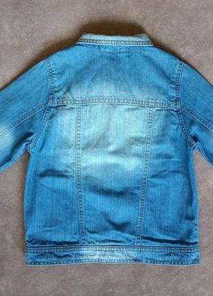 Джинсовая курточка, джинсовка, джинсовая куртка для девочки mayoral 110-116, 116-1227 фото