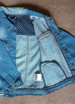 Джинсовая курточка, джинсовка, джинсовая куртка для девочки mayoral 110-116, 116-1224 фото