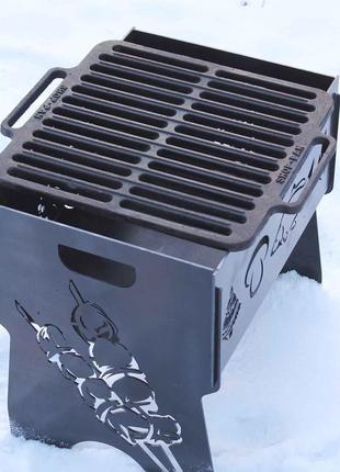 Барбекю-решітка shop-pan чугунна
