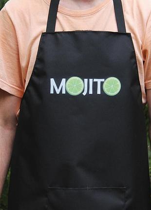 Фартух рейнар 60х80 см чорний - mohito