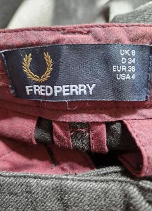 Оригінальні високі брюки fred perry7 фото