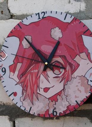 Часы с вашими фото 09, уф печать 30х30