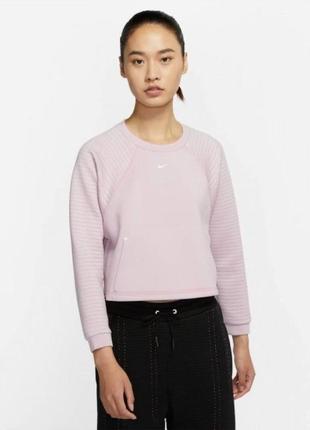 Джемпер nike w np lux cln dry fleece crew cu5745-516