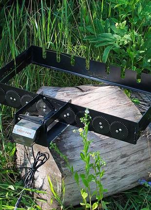 Автоматическая шашлычница shop-pan с карданом на 6 шт