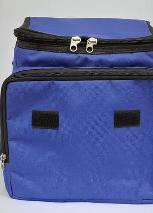 Изотермическая сумка. (сумка-холодильник) мод.70044, синяя