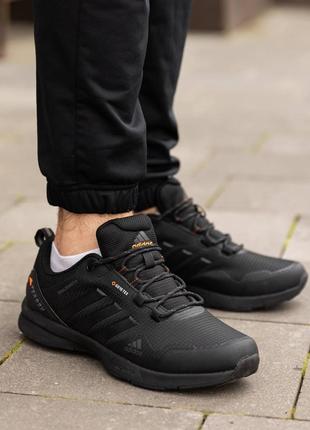 Мужские демисезонные кроссовки в стиле adidas terrex light gtx black адидас терекс гортекс весенние черные 41-46 ripstop gore-tex