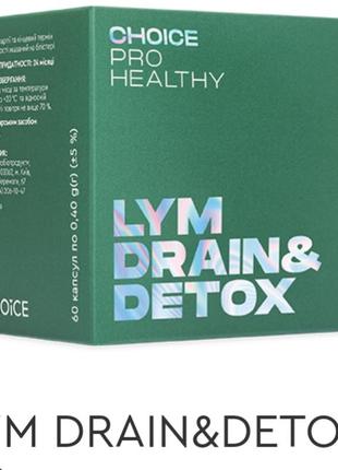 Lym drain&detox 60

лімфодренаж і детоксикація

60 капсул