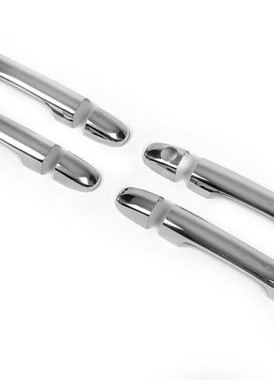 Накладки на ручки (4 шт., нерж) carmos - турецкая сталь для hyundai i-30 2007-2011 гг