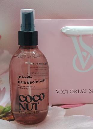 Парфюмированный мист coconut pink victoria’s secret