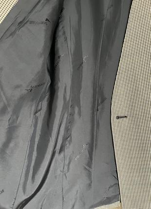 Шикарный винтажный удлиненный шерстяной пиджак8 фото