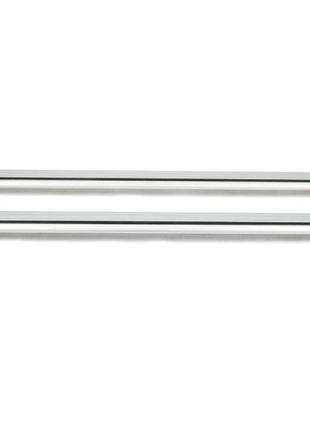 Перемычки на рейлинги без ключа flybar (2 шт) серый для ford fusion 2002-2009 гг