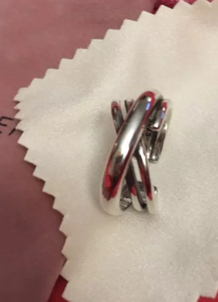 Мегастильное серебряное кольцо срібна каблучка s9254 фото