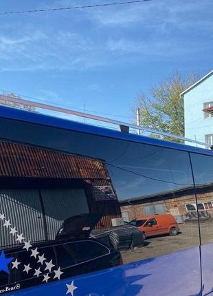 Рейлінги dd (2 шт., алюм) 340 см, хром для opel movano 2004-2010 рр