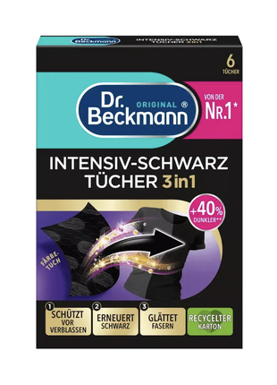 Серветки для прання чорного одягу dr. beckmann 2в11 фото