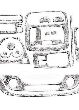 Накладка на торпеду титан для nissan nv300 2016-2024 рр