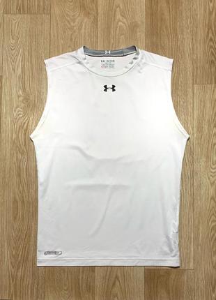 Under armour compression center logo футболка майка компресійна