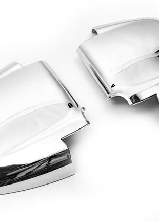 Накладки на зеркала (2 шт, пласт.) для hyundai h200, h1, starex 1998-2007 гг