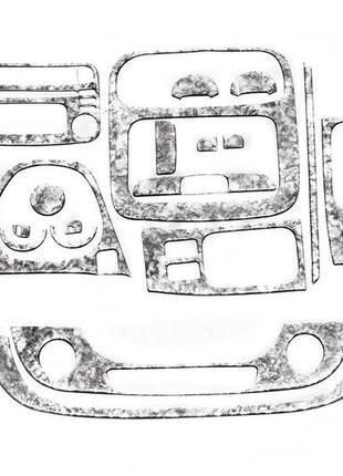 Накладка на торпеду титан для renault trafic 2015-2024 рр