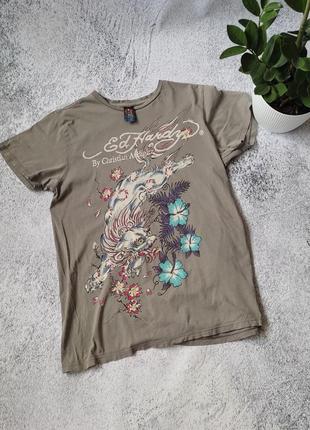 Мужская футболка ed hardy1 фото