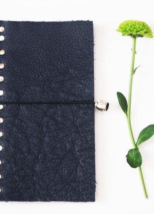 Блокнот с кожаной обложкой от мастерской wild